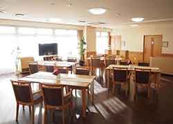 ＡＬＳＯＫケアホーム志木柏町のダイニング