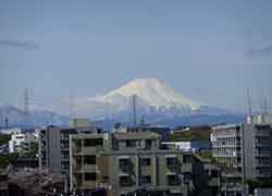 ＡＬＳＯＫケアホーム志木柏町の富士山を眺望