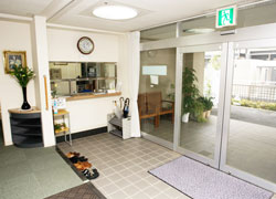 ＡＬＳＯＫケアホーム流山江戸川台の玄関