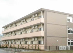 リーシェ亀田向陽の外観
