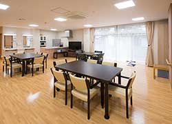 エイジフリーハウス八王子元横山町の食堂