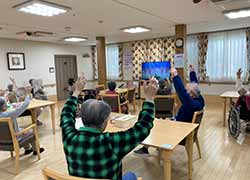 ＡＬＳＯＫケアホーム朝霞膝折のホームの様子